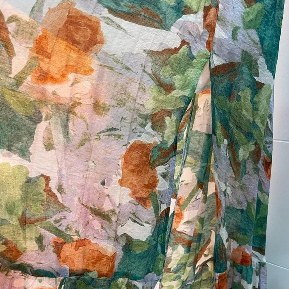 Luxxel Green and Orange Patterned Dress is available for purchase on au PAY  Market - Imported Goods Online Store Co.Ltd. | au PAY Market - Online  Shopping Site